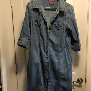 Denim dress